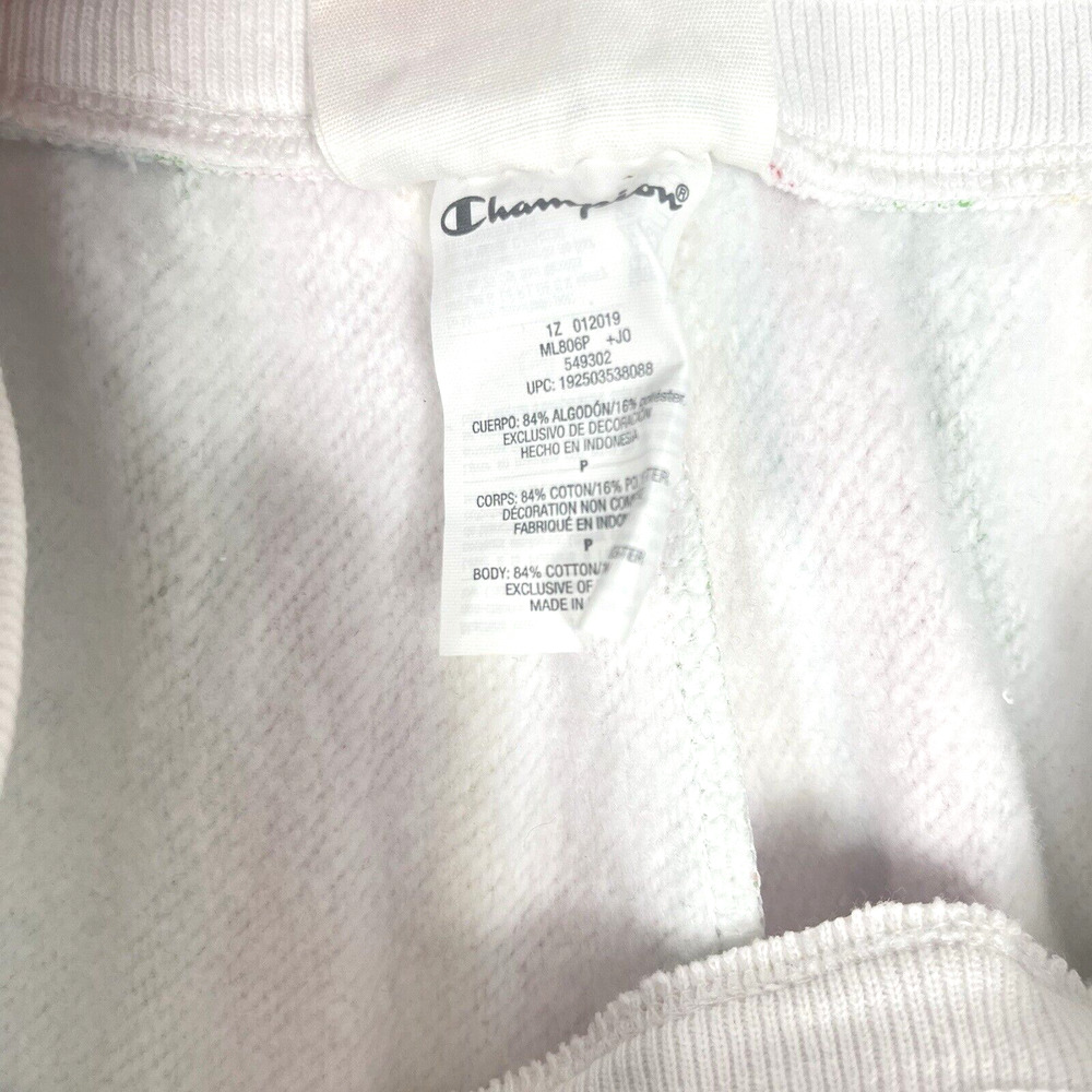 Champion X Susan Alexandra Stripe Reverse Weave Shorts Women's Small Beaded - Picture 5 of 11